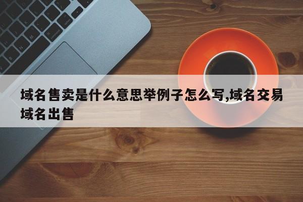 域名售卖是什么意思举例子怎么写,域名交易域名出售